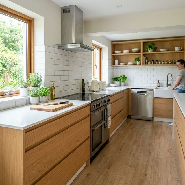 Kitchen tiling and laminate flooring Dublin